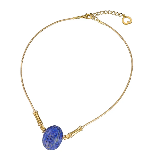 Collier Pendentif Scarabée 2 Collier Pendentif Scarabée – Image 2