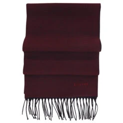 Echarpe Brodée Louvre - Bordeaux