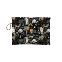 Pochette Ordinateur 13" Ménagerie Royale - Noir