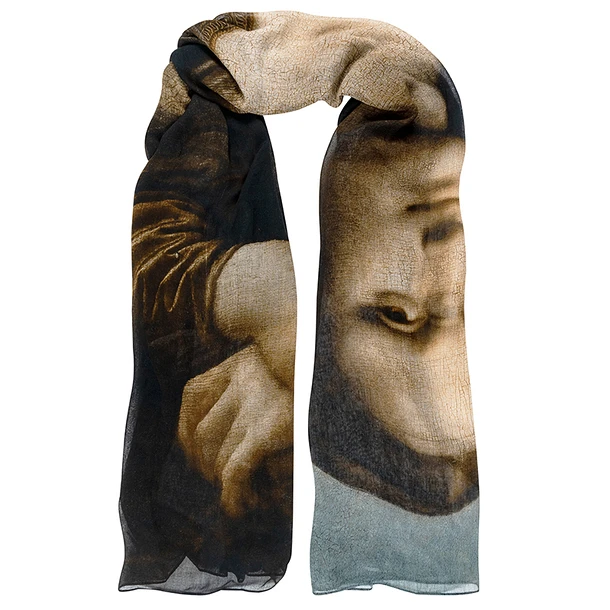 Étole Joconde De Vinci - 100 X 200 Cm 2 Étole Joconde De Vinci - 100 X 200 Cm – Image 2