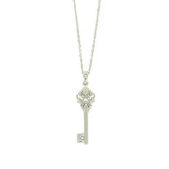 Collier Argent Clef De La Chapelle Royale