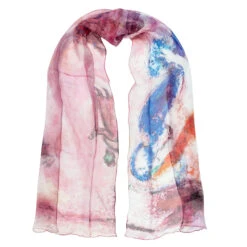Étole Chagall Cantique Des Cantiques III -Mode Accessoires Magasin 44623 xl