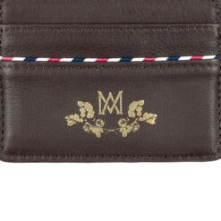 Porte-cartes Marcia Marie-Antoinette - Marron - Ines De La Fressange -Mode Accessoires Magasin 45515 xl