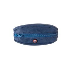 Porte-monnaie Charles - Cuir Nubuck Mer Indigo - Larmorie