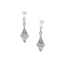 Boucles D'oreilles Art Nouveau