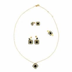 Collier-pendentif Agate Élisabeth D'Autriche -Mode Accessoires Magasin 50755 xl