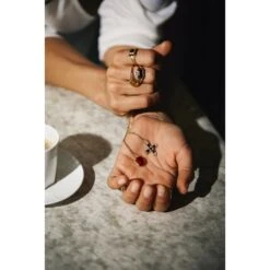 Collier-pendentif Agate Anne De Clèves -Mode Accessoires Magasin 50821 xl