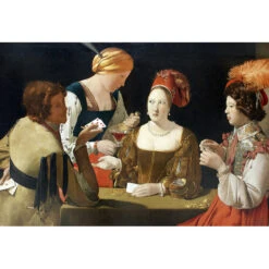 Collier Georges De La Tour - Le Tricheur -Mode Accessoires Magasin 51171 xl