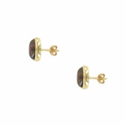Boucles D'oreilles Cabochon Élisabeth D'Autriche -Mode Accessoires Magasin 51335 xl