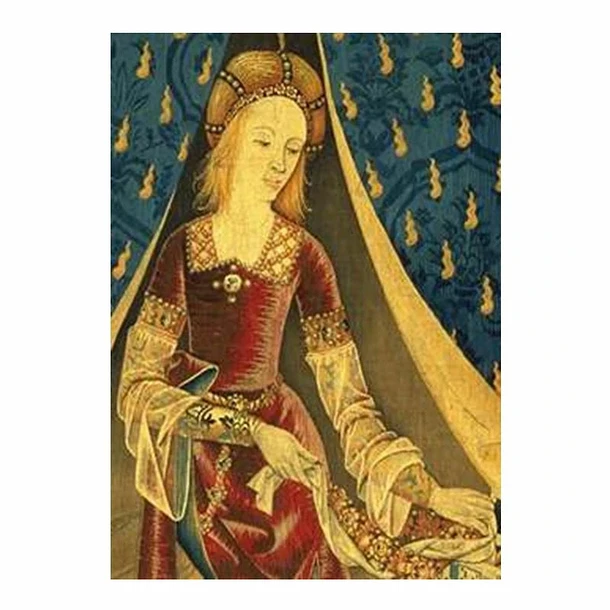 Collier Renaissance Blanc & Doré - Florence Buhler 5 Collier Renaissance Blanc & Doré - Florence Buhler – Image 5