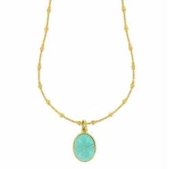 Collier Du Scribe Au Scarabée