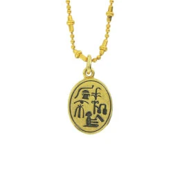Collier Du Scribe Au Scarabée -Mode Accessoires Magasin 51780 xl
