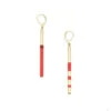 Boucles D'oreilles Savoy - Rouge