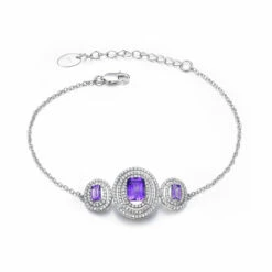 Bracelet Améthyste - H.Azeem