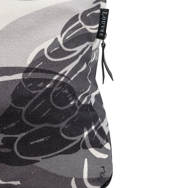 Sac Week-end Gris Ailes - Marie Christine Dorner 3 Sac Week-end Gris Ailes - Marie Christine Dorner – Image 3