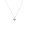 Collier-pendentif Fleur De Lys Strass