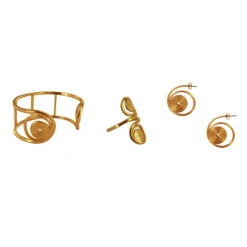 Boucles D'oreilles Spirale Grecque -Mode Accessoires Magasin 73067 xl