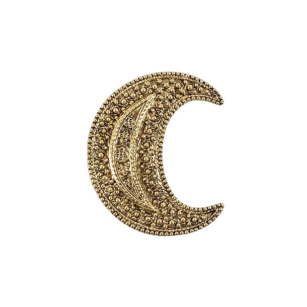 Broche Croissant D'or 1 Broche Croissant D'or