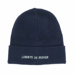 Bonnet Brodé Liberté De Penser - Conseil Constitutionnel - Taille Unique