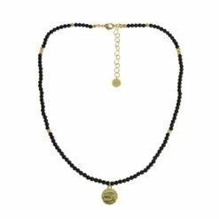 Collier Œil - Perles D'onyx