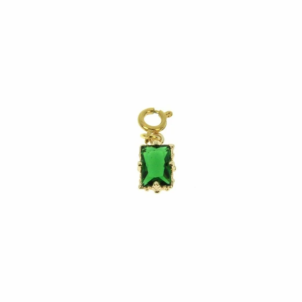 Charm Château De Versailles - Strass Vert - Les Cleias 1 Charm Château De Versailles - Strass Vert - Les Cleias