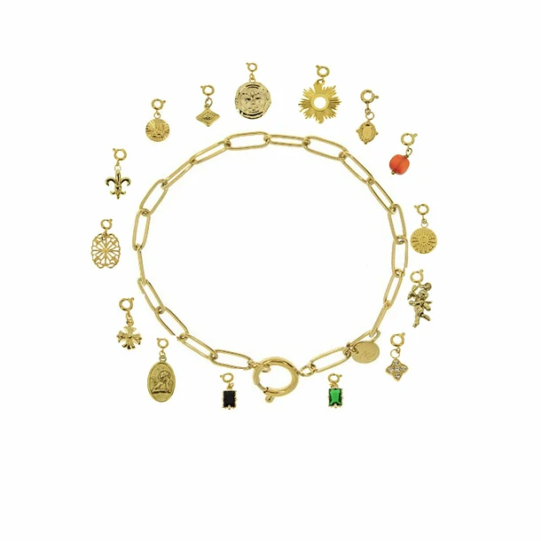 Charm Château De Versailles - Trèfle à Strass - Les Cleias 2 Charm Château De Versailles - Trèfle à Strass - Les Cleias – Image 2