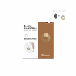 Broche Magnétique Cercle Doré - Tout Simplement, -Mode Accessoires Magasin 75411 xl