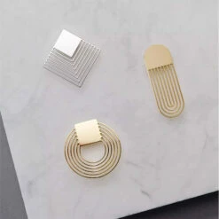 Broche Magnétique Cercle Doré - Tout Simplement, -Mode Accessoires Magasin 75413 xl