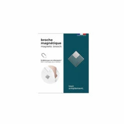 Broche Magnétique Losange Argenté - Tout Simplement, -Mode Accessoires Magasin 75428 xl