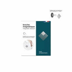 Broche Magnétique Losange Argenté - Tout Simplement, -Mode Accessoires Magasin 75429 xl