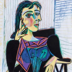 Sac à Soufflet - Portrait De Dora Maar, 1937 - Musée Picasso 41 X 35 Cm -Mode Accessoires Magasin 75565 xl