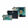 Lot De 3 Pochettes Recyclées Jean-Michel Basquiat - Loqi