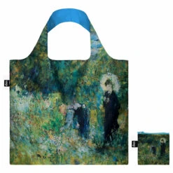 Sac Pierre-Auguste Renoir - Femme Avec Parasol Dans Un Jardin Recyclé - 50 X 42 Cm - Loqi