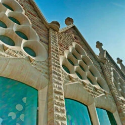 Boucles D'oreilles Fenêtre De La Sagrada Familia - Gaudí - Fisbein -Mode Accessoires Magasin 77247 xl