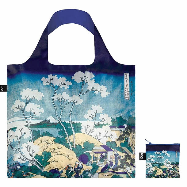 Sac Recyclé Katsushika Hokusai - Mont Fuji Depuis Gotenyama - 50 X 42 Cm - Loqi 1 Sac Recyclé Katsushika Hokusai - Mont Fuji Depuis Gotenyama - 50 X 42 Cm - Loqi