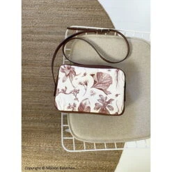 Sac à Main Rouge Herbier Du Roi - Maison Baluchon -Mode Accessoires Magasin 78598 xl