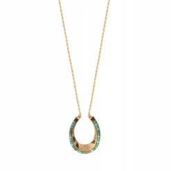 Collier Sautoir Ninon Turquoise - Satellite