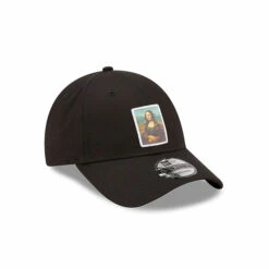 Casquette Réglable 9FORTY Patch La Joconde Noir - New Era X Louvre -Mode Accessoires Magasin 82365 xl