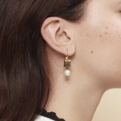 Boucles D'oreilles Gabrielle D'Estrées Au Bain -Mode Accessoires Magasin 82908 xl