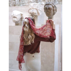 Étole La Dame à La Licorne -Mode Accessoires Magasin 84180 xl