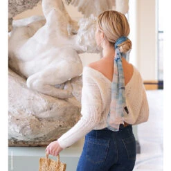 Étole Soleil Couchant - Claude Monet -Mode Accessoires Magasin 84183 xl