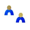 Boucles D'oreilles Arche Bleues