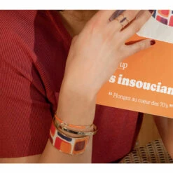 Bracelet Lily Flamme - Bangle Up -Mode Accessoires Magasin 84830 xl