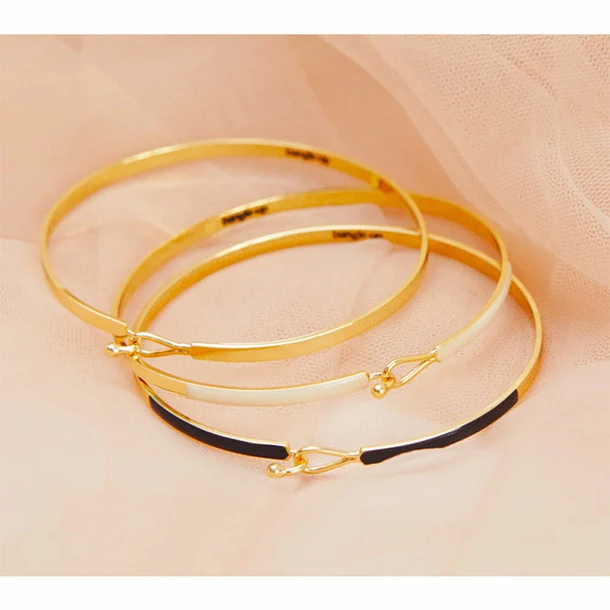 Bracelet Lily Bleu Nuit - Bangle Up 3 Bracelet Lily Bleu Nuit - Bangle Up – Image 3