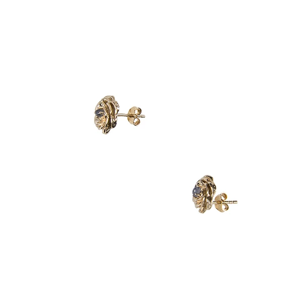 Boucles D'oreilles Puces Rose De Cluny 2 Boucles D'oreilles Puces Rose De Cluny – Image 2