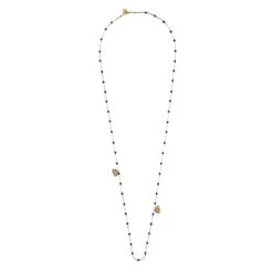 Sautoir Nymphéas Bleu Roi - Les Cleias -Mode Accessoires Magasin 85477 xl