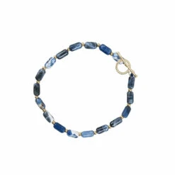 Bracelet Antique Avec Pierres Bleues